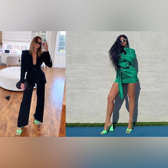 Attico Devon patent leather mule sandals - Picture 11 of 14